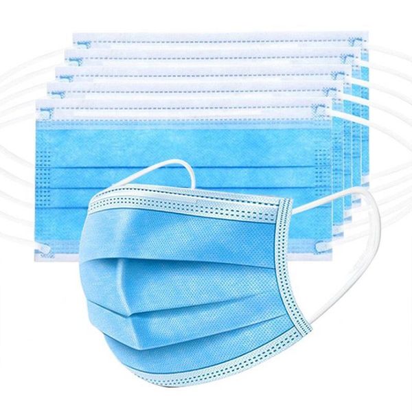 

personal 3-layer shipping disposable dhl protection and health mask with earloop mouth face sanitaryoutletx5jk