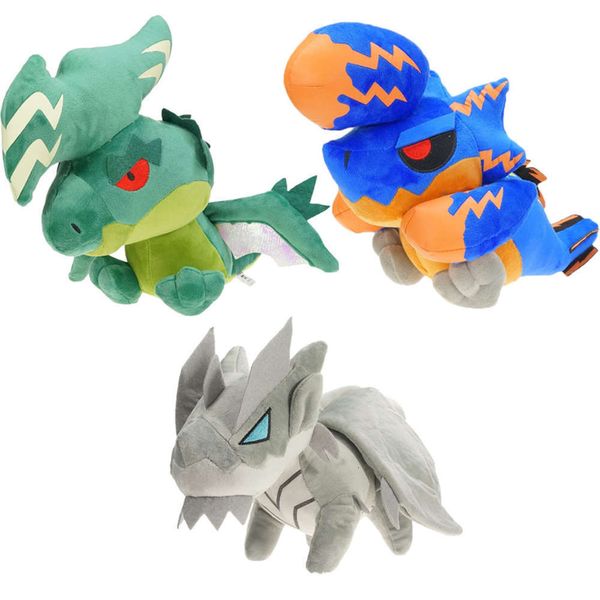 

4g electric main dragon x green monster hunter om doll plush toys