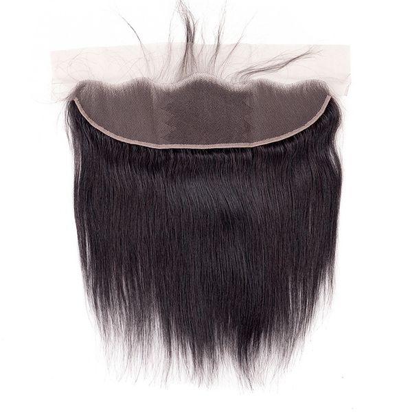 

42%off wig 13*4 hand-woven lace hair block lace frontal straight real wig, Black;brown