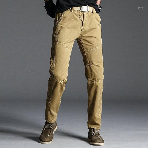 

man jogger camouflage cargo pants safari style men sweatpants fashion nice high street casual pants mens jogger trousers1, Black