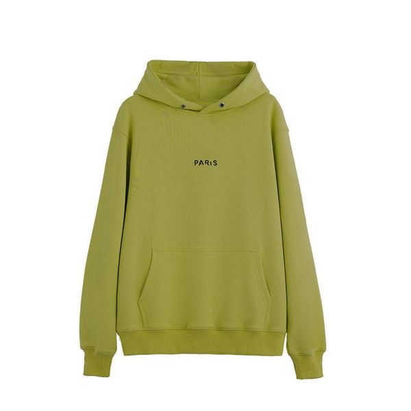 

famous mens hoodies stylist paris hoodie 2021 men women couples outdoor street fashion hip hop hooded sweatshirt, Black
