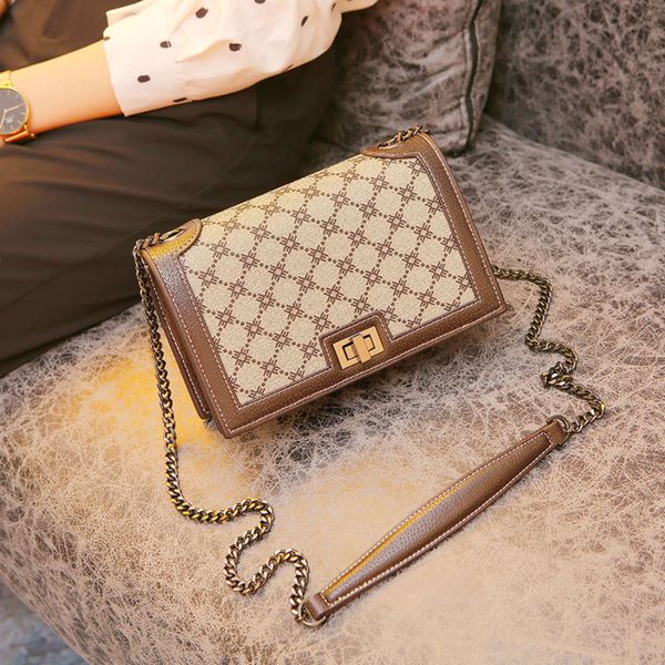 

luxurys designers women's new 2021 fashion small autumn and winter chain bag net red