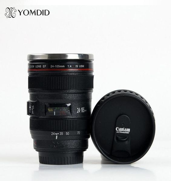 

камера из нержавеющей стали ef24-105mm coffee lens кружка белый черный кофе кружки креативные подарок кофейные чашки canecas tazas vaso caf