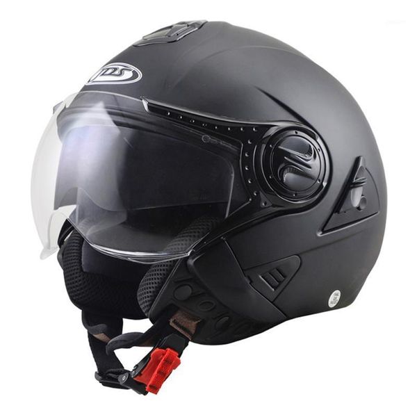 

motorcycle helmets nenki helmet double lens racing off road open face moto casco capacete casque black1
