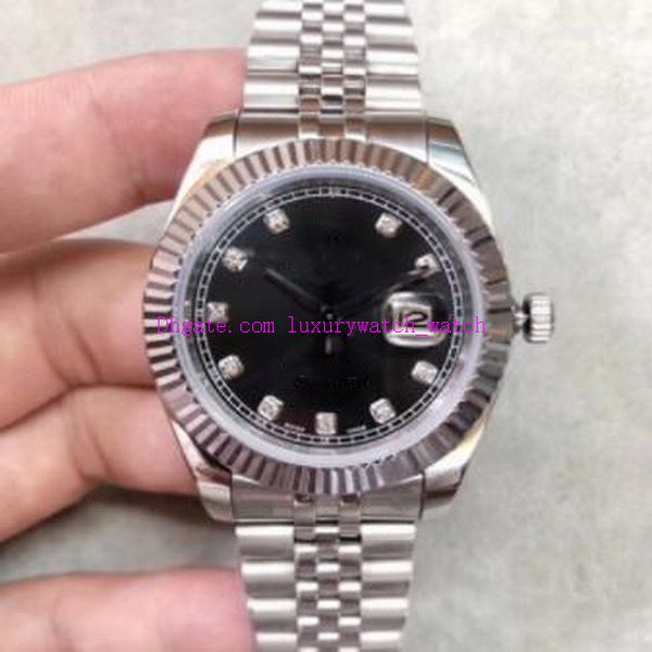 

original box u1 wristwatches 41mm 126334 126333 126234 126233 126331 automatic stainless steel bracelet luxury men's watches quality, Slivery;brown