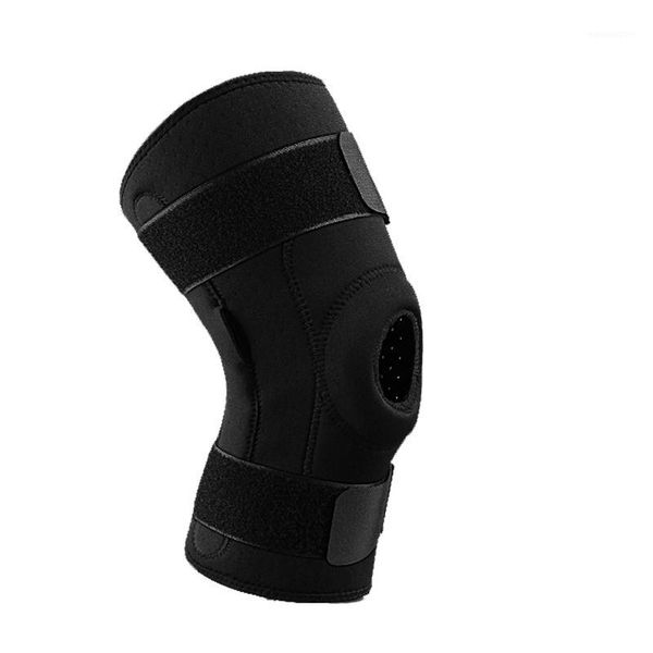 

adjustable support sports knee pads anti-collision outdoor breathable anti-collision nylon buckle protector running1