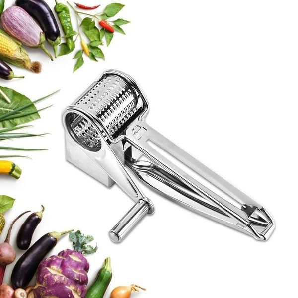 

anti-rust planer rotary whirling cheese grater vegetable ginger chocolate cutter slicer shredder cheese tools 20 bbyxey