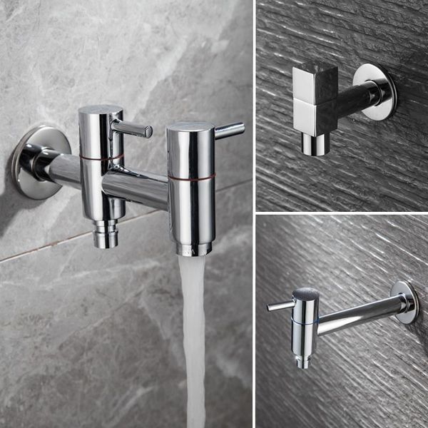 

Brass Garden Faucet Wall Mounted Outdoor Bibcock Garden Wash Basin Mop Washing Machine WC Faucet Torneira parede