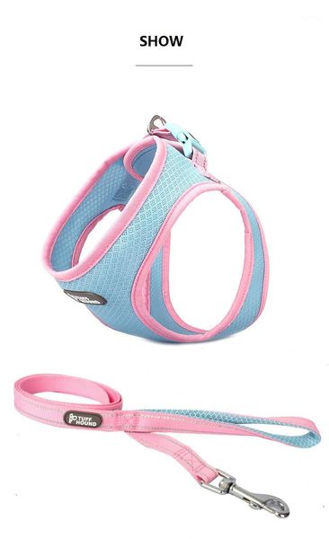 

dog collars & leashes cat leash chest harness pet vest anti-strike and chain rope walking supplies1