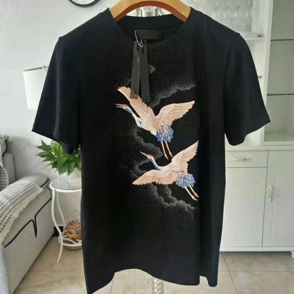 

summer mens fashion t shirt designer causal men clothing black white tees short sleeve women's casual hip hop streetwear tshirts couple, White;black