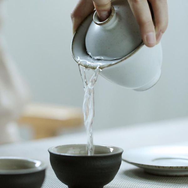 

tangpin ceramic gaiwan teacup чайник фарфора chawan китайский кунг-фу чайный набор 140 мл танпин керамический jllggg