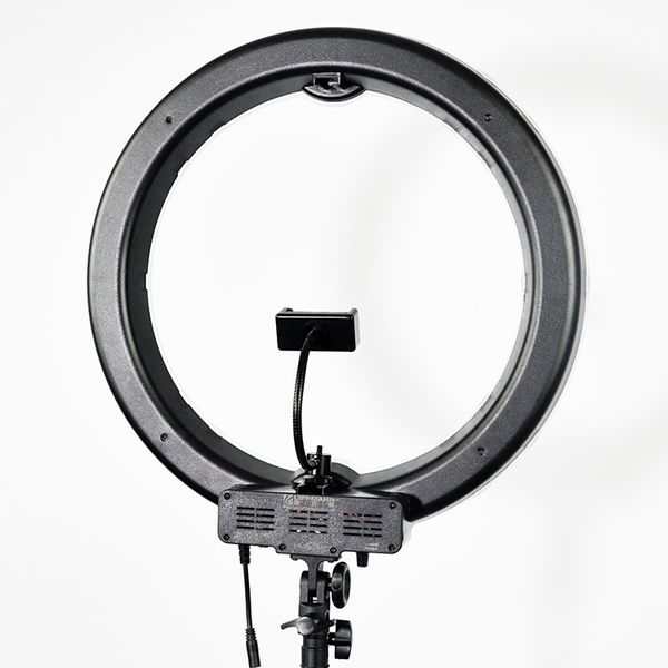

4fds2awprofessional live broadcast 18 inch makeup with stand holder led camera selfie light ring for mobile phone