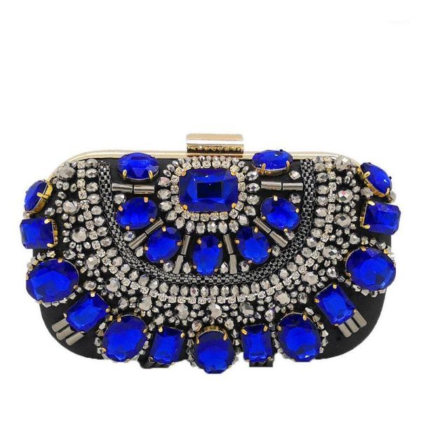 

evening bags johnature handmade beading clutch bag fashion women diamond party lady banquet beaded bags1