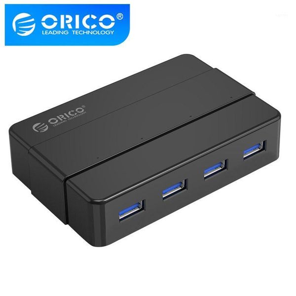 

orico 4-port usb3.0 high-speed hub, 12v independent power supply, 5gbps transmission, 1m separate data cable,orico h4928-u3-v11