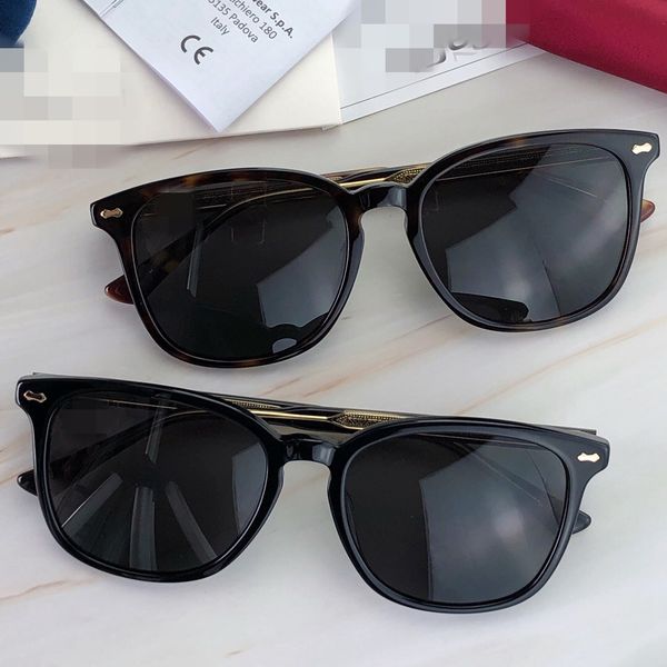 

gg014sk large box men's and women's quality comfortable plate sunglasses 56 size driving sunshade, White;black