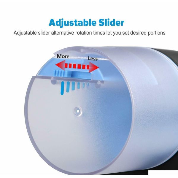 

adjustable fish feeder feeding aquarium tank matic food qyltkx bdenet