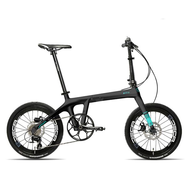 Klappfahrrad 20'' Zoll 18 16 Gang Fahrrad City Cycles mit Scheibenbremse Männer Frauen Kinder Kohlefaser Mountainbikes Fahrräder