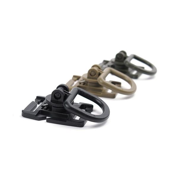 

10pcs plastic rotatable d ring molle tactical backpack buckle clip carabiner strap swivel buckle hooks webbing locking a qylyxm