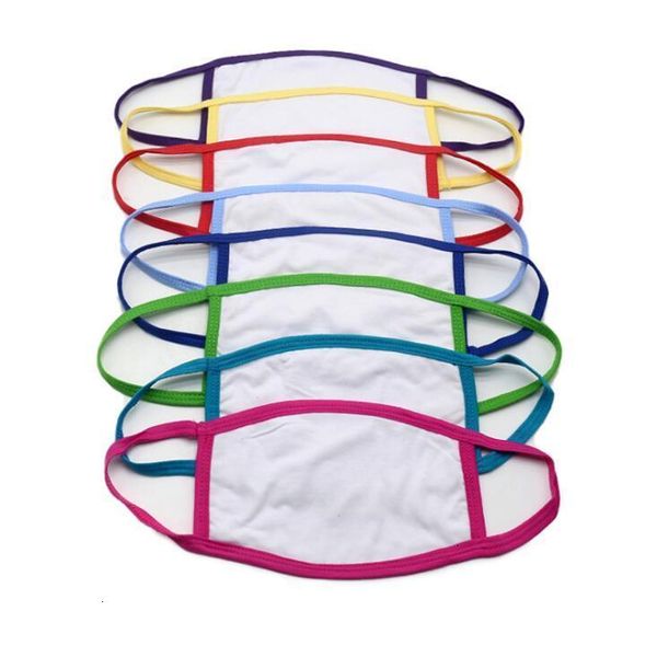 

transfer protective masks blank face multicolor reusable dust-proof mask diy thermal designer cover colorful mouth bwd8