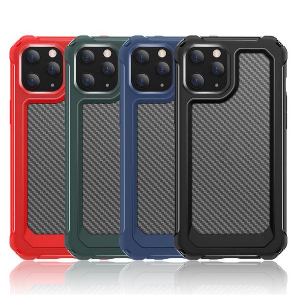 

guangzhou juropin new case for iphone 12 mini 2020 tpu pc fiber pattern shockproof phone case