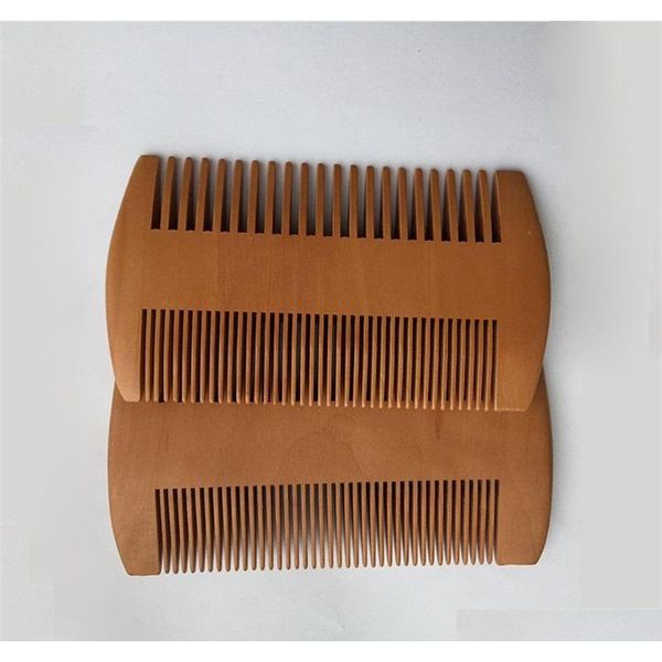 

burlywood double sided hair comb super narrow thick wood beard combs hairdressing styling brush health care peach poc qylfrv ppshop01