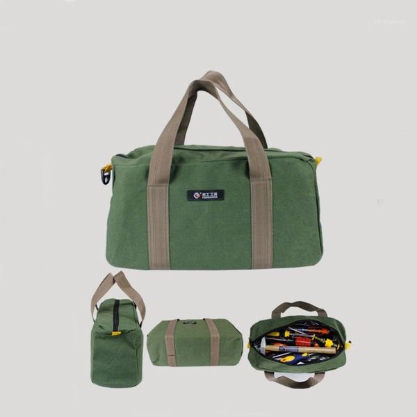 

storage bags high capacity tool carry waterproof oxford canvas hardware organizer pouch portable bag1