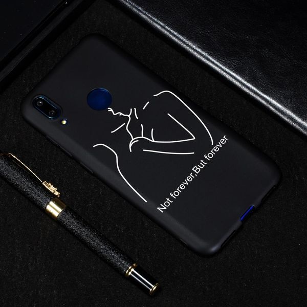 

distance painted pattern soft tpu case for huawei y7