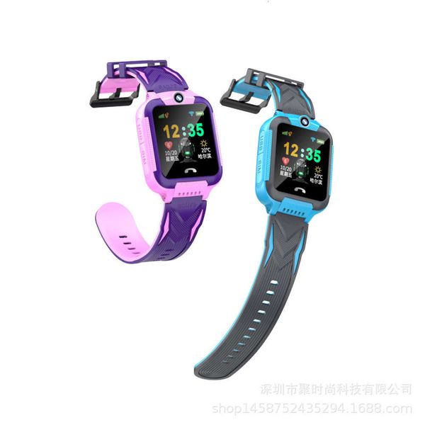 

touch boys v10 screen and telephone girls students children's intelligent waterproof watch positioning ksse, Slivery;brown