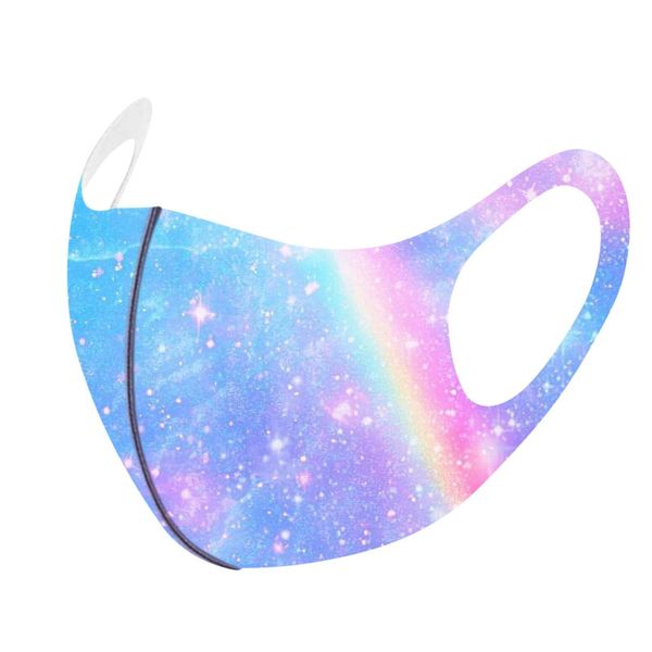 

fabric face mask reusable washable face masks masque starry sky print mask dust proof filter mouth cover masks 127 bbydth