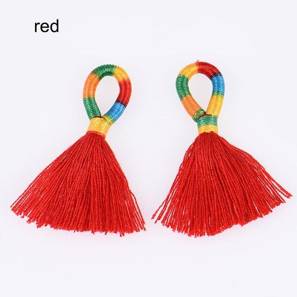 

5pcs mini cotton tassel fringe pendant diy hanging ring small tassel trim jewelry making garments curtains sewing accessories h jllkmv
