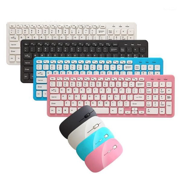 

keyboard mouse combos 800 1200 1600dpi 2.4ghz wireless and cordless set for pc latpdeskcomputer mice combo1