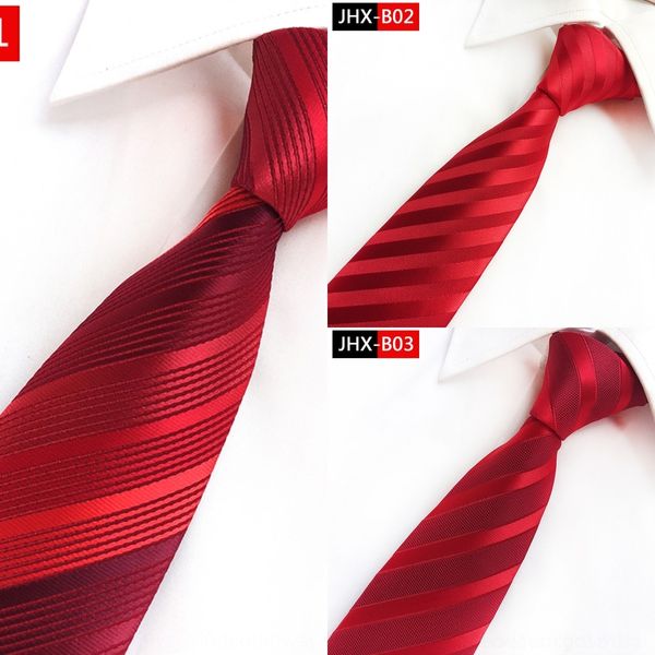

pge1 new designer mens necktie red mj-7235 striped tie wedding for men hanky cufflinks silk tie set dibangu business party silver, Blue;purple