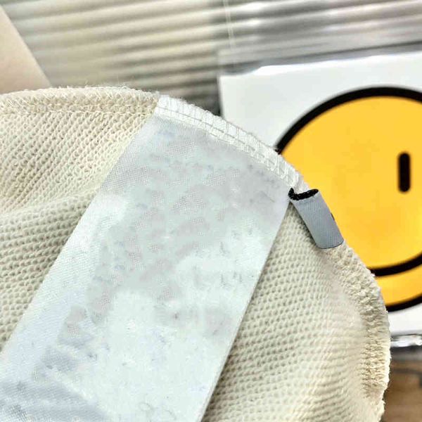 

pure yuan version designer [jimo sweater]spring 2022 strawberry men's women's loose and simple terry hoodie, Black