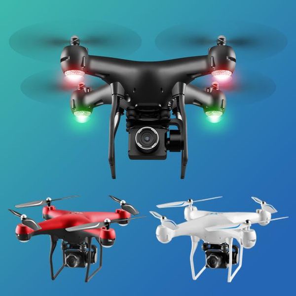

drones drone s32t rotating camera quadcopter hd aerial pography air pressure hover a key landing flight 20 minutes rc helicopter