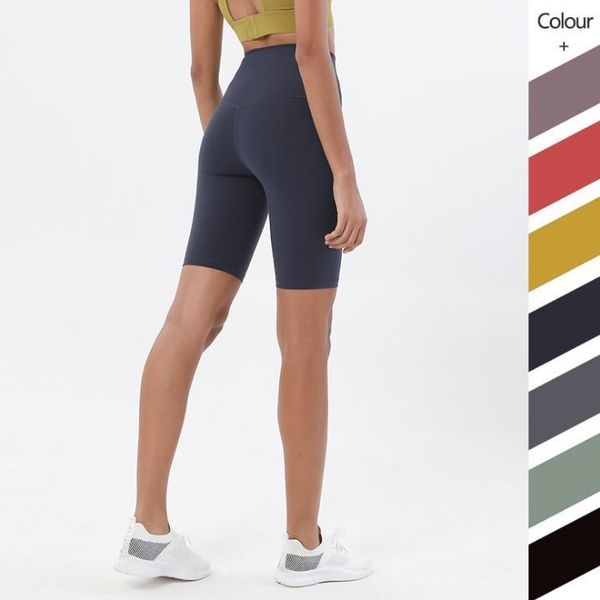 

yoga outfits women gym clothes slim shorts sport tight female running short pants fitness training wk9261, White;red