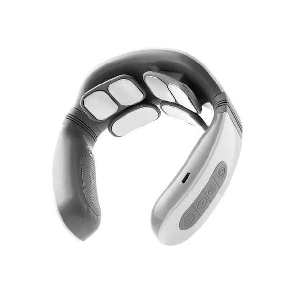 

electric massagers drop 4 heads 6 neck massager tens massage fitness health care relax machine remote control