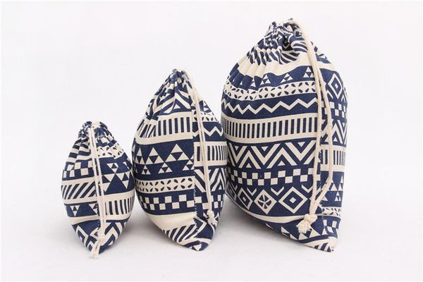 

pure gift in -christmas stock bag dhl cotton canvas drawstring sack bags 20 stypes with xmas santa snowman for g