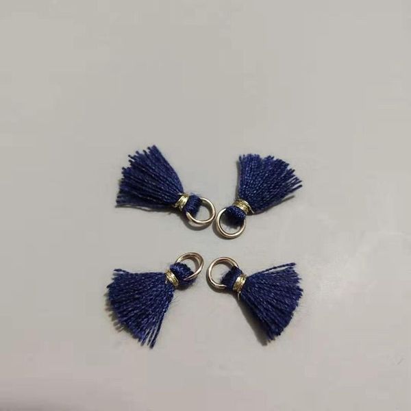 

30pcs 1cm mini cotton thread tassel pendant for jewelry making diy bracelet cellphone pendant finding craft supplies h qylosu