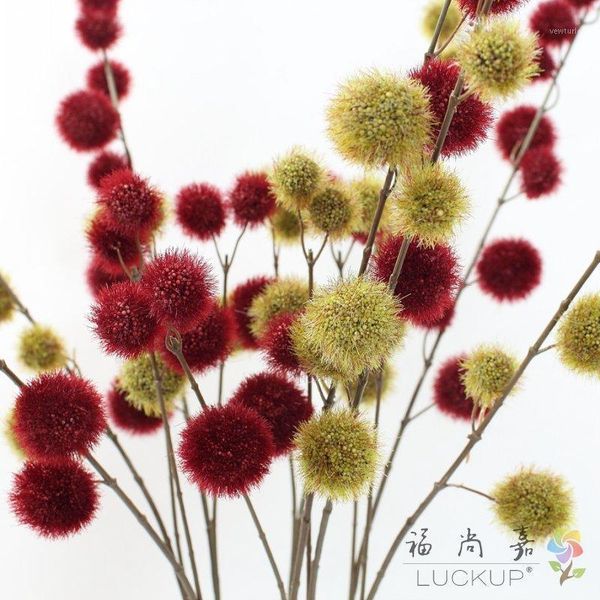 

decorative flowers & wreaths 1 pcs 84 cm artificial long stem dandelion balls plant home garden decoration gift f5431