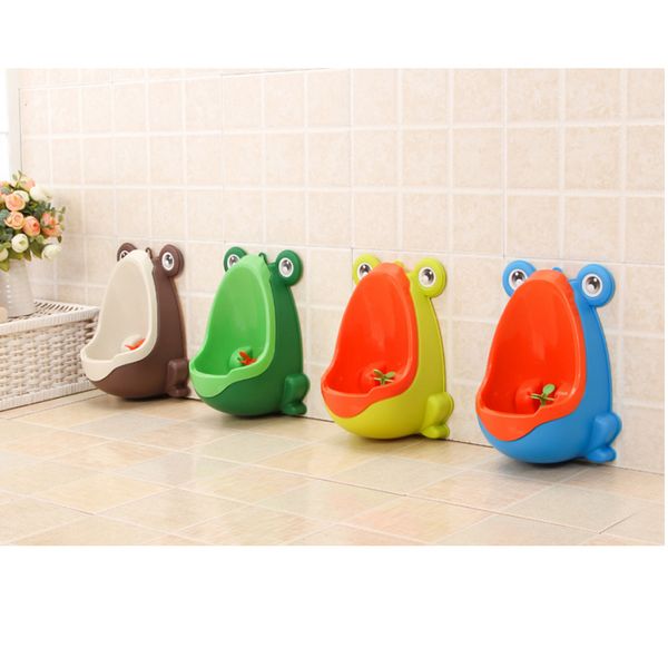 

frog plastic baby boys children pee potty toilet training kids urinal bathroom 201119