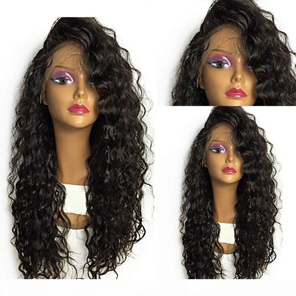 

360 lace frontal wig 180% frontal human hair wigs 360 lace wig loose deep curly full lace human hair wigs for black woman