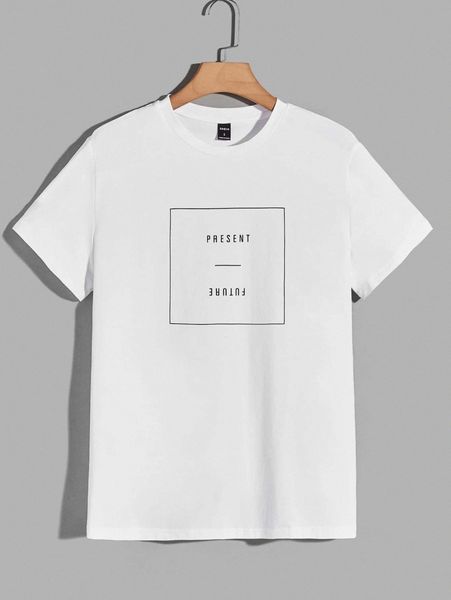 

men letter graphic tee i3uw#, White;black