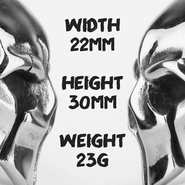 

мужские кольца из нержавеющей стали спартанский шлем воин череп панк-рок готика для байкера мужской мальчик ювелирные изделия творчество под, Bronze;silver