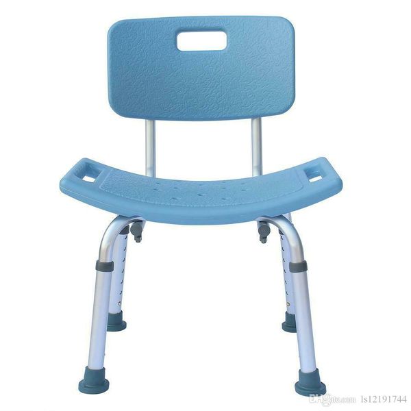 

medical bathtub shower seat chair bench stool back adjustable 7 heights