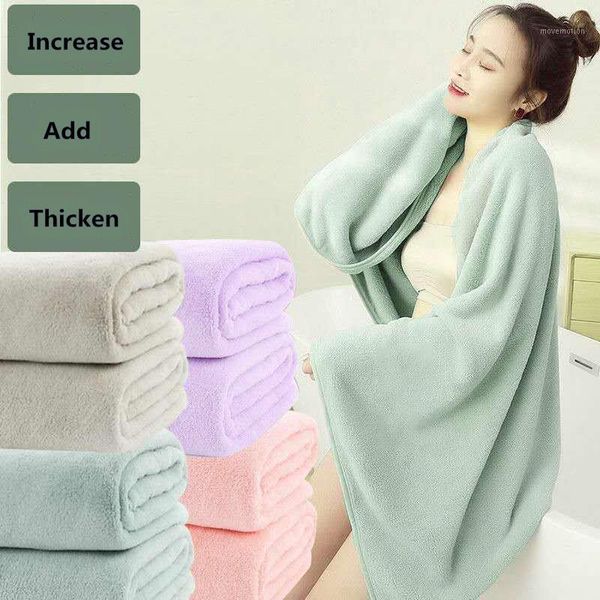

four seasons thick coral fleece bath towel towel set gift l couple beach1