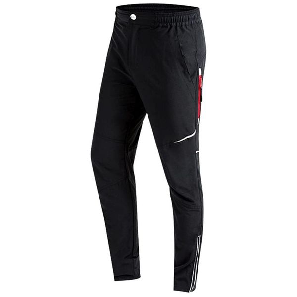 

racing pants rideafun winter cycling plush keep warm windproof waterproof men women mountain bike sports trousers pocket zipper ventila, Black;blue