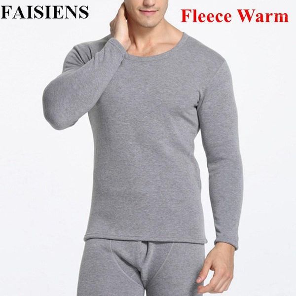 

2018 winter fleece cotton male long johns set o neck long sleeve large size 7xl 8xl 9xl solid colors mens johns underwear1, Black;white