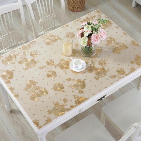 

hazy pvc tablecloth waterproof pvc rectangle table cloths coffee table mat dining table mat kitchen pattern soft glass cloth wmtuig
