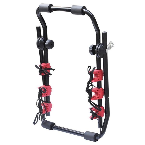 

new 3 bicycle car cycle carrier car rack bike cycle universal rear mount