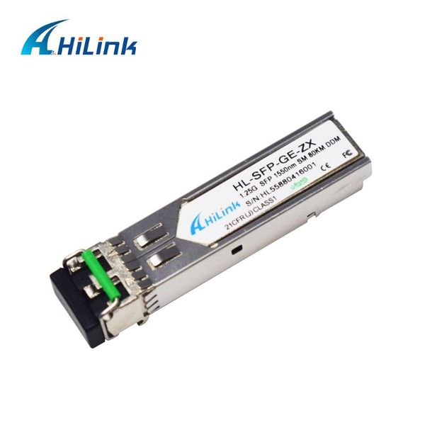 

fiber optic equipment 1000base-zx ge dual lc 1.25g 1550nm 80km dom sfp